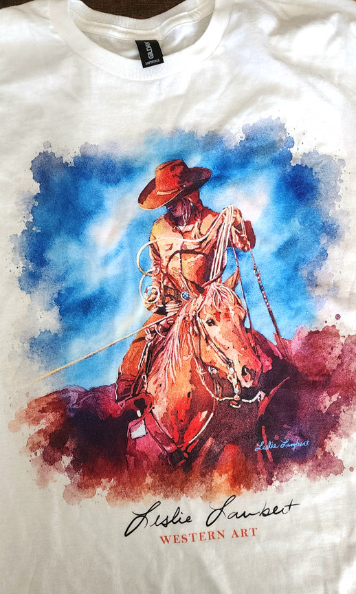 Turquoise Spirit | Western Cowgirl Art T-Shirt